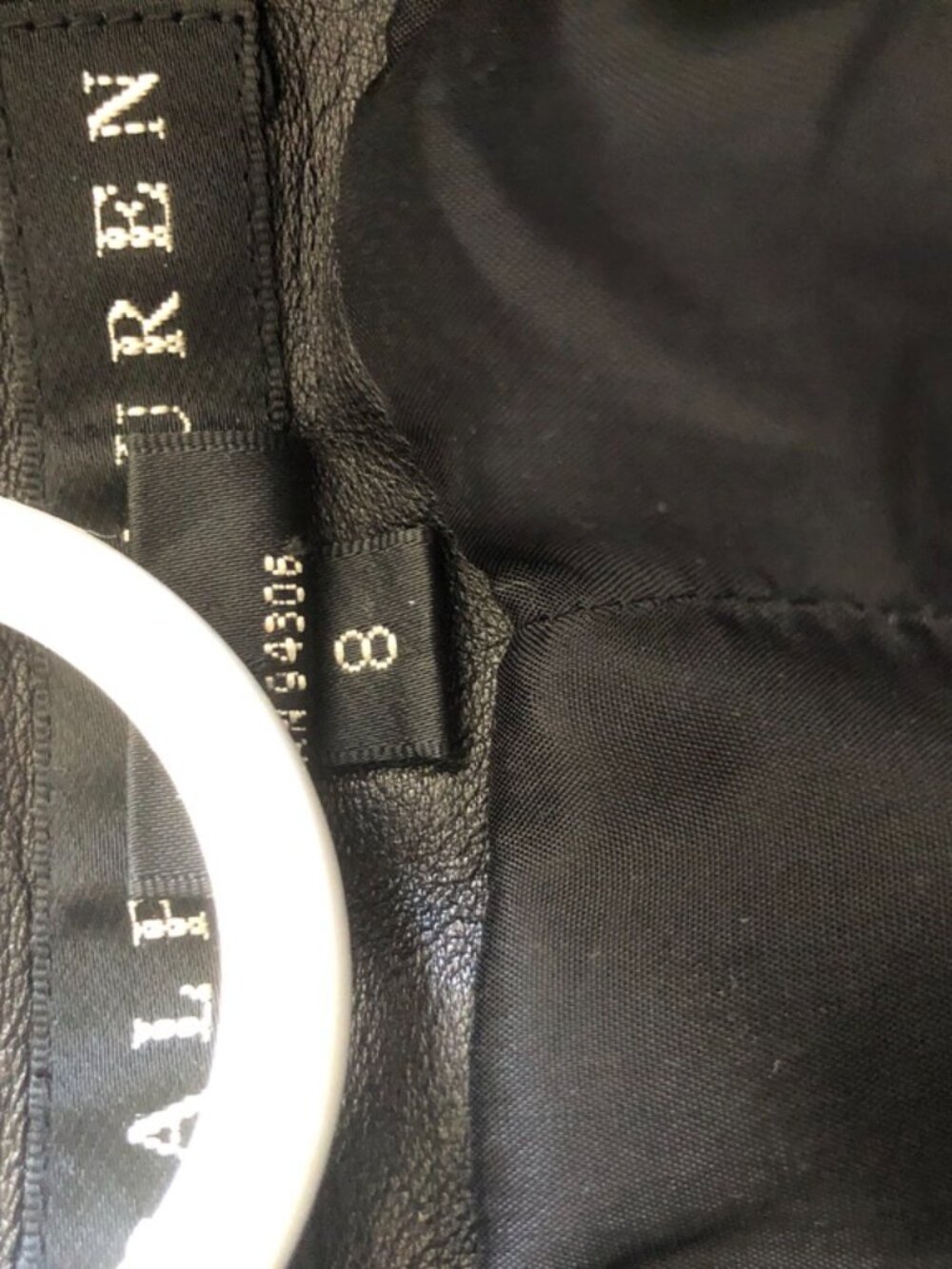 Ralph Lauren Lambskin Leather Blazer - Picture 9 of 9